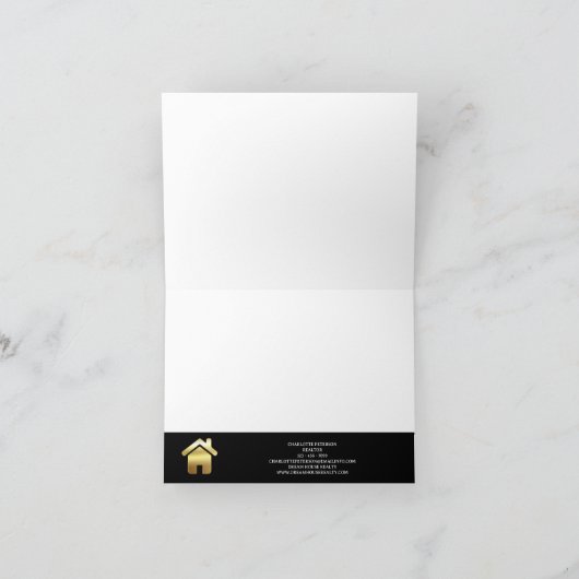 モダン実在不動産不動産仲介業者 サンキューカード (内部)