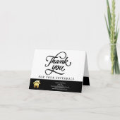 モダン実在不動産不動産仲介業者 サンキューカード (正面)