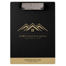 モダン実在不動産仲介業者のロゴ