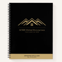 モダン実在不動産仲介業者のロゴ