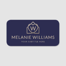 モダン実在不動産仲介業者のロゴ