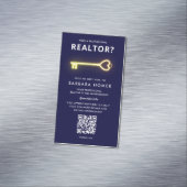 モダン実在不動産仲介業者アポイントメント マグネット名刺 (インサイチュ)