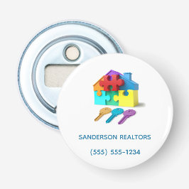 モダン実在不動産仲介業者 栓抜き