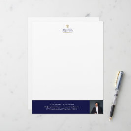 モダン実在代理店頭文房具 レターヘッド