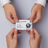 モダン実在代理 名刺