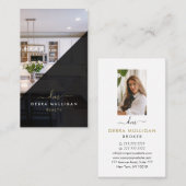 モダン実在名代理 名刺 (正面/裏面)