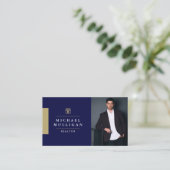 モダン実在名代理 名刺 (スタンド正面)