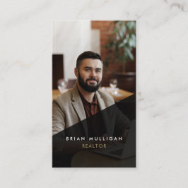 モダン実在名代理 名刺