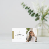 モダン実在名代理 名刺 (スタンド正面)