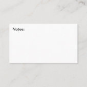 モダン実在名札 名刺 (裏面)