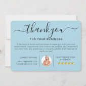 モダン実在財引っ越し祝いパーティーサンキューカード カード (正面)