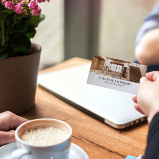 モダン実在財 名刺