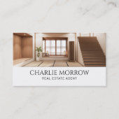 モダン実在財 名刺 (正面)