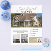 モダン実在Esateリストのチラシ チラシ (シングル)