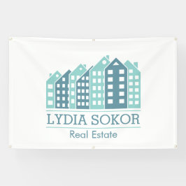 モダン実在Estateバナー 横断幕