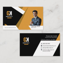 モダン実在Estate Agent - Black & 金ゴールド