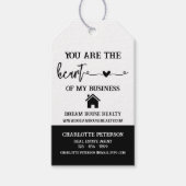 モダン実在Estate Agent Promotion Valentine ギフトタグ (正面)