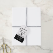 モダン実在Estate Agent Promotion Valentine ギフトタグ (より糸付き)