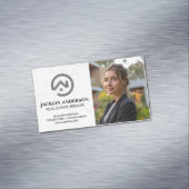 モダン実在Estate Logo | ビジネスウーマン マグネット名刺 (インサイチュ)