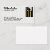 モダン実在Estate Logo |建物 名刺 (正面/裏面)