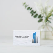 モダン実在Estate Logo Spacled Wall 名刺 (スタンド正面)