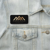 モダン実在Estate Promotion不動産仲介業者のロゴ名T 名札 (インサイチュ)