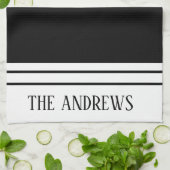 モダン家名:キッチンタオル キッチンタオル (折り畳み)