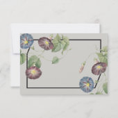 モダン家宝の朝の栄光の応答 出欠カード (裏面)