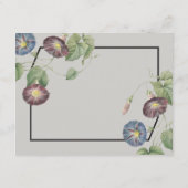 モダン家宝モーニング結婚栄光の情報 エンクロージャーカード (裏面)