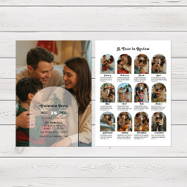 モダン家族のレビュー写真クリスマスパーティー 招待状