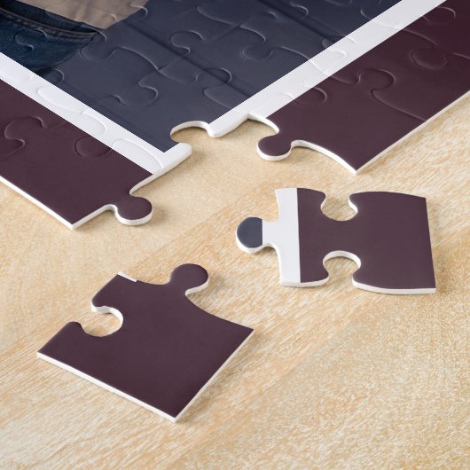 モダン家族6平方コラージュ ジグソーパズル (側面)