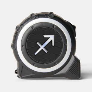 モダン射手座〔占星術の〕十二宮図サイン入りスネークスキン メジャー