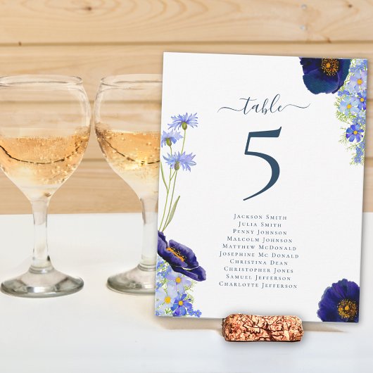 モダン山花結婚の表の番号の表