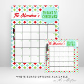 モダン市松模様に25日 台座サイン