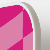 モダン市松模様に ピックルボールラケット (左詳細)