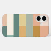 モダン幾何学カラーブロック iPhoneケース – モダン Case-Mate iPhoneケース (裏面 (横))