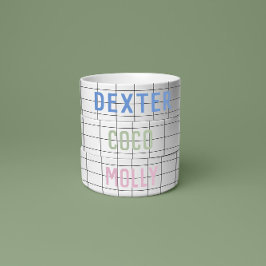 モダン幾何学チェックグリッド 緑 シンプル ボウル