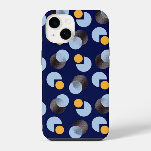 モダン幾何学ハーモニー iPhoneケース (裏面)