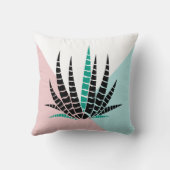 モダン幾何学模様の背景 クッション (裏面)