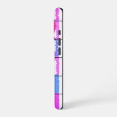 モダン幾何学模様デザイン iPhoneケース (左側面)