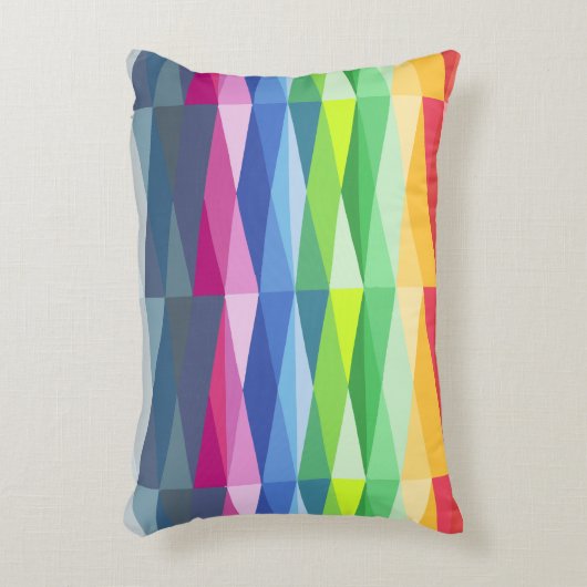 モダン幾何学模様 アクセントクッション (正面(垂直))