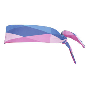 モダン幾何学模様 タイヘッドバンド