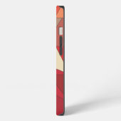 モダン幾何学模様  iPhoneケース (左側面)