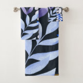 モダン幾何学白黒バスタオルセット バスタオルセット (インサイチュ)