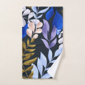 モダン幾何学白黒バスタオルセット バスタオルセット (ハンドタオル)