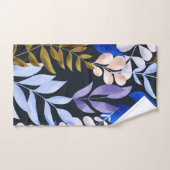 モダン幾何学白黒バスタオルセット バスタオルセット (ハンドタオル)