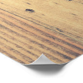 モダン幾何学的なサボテンと木のプランター ポスター (角)