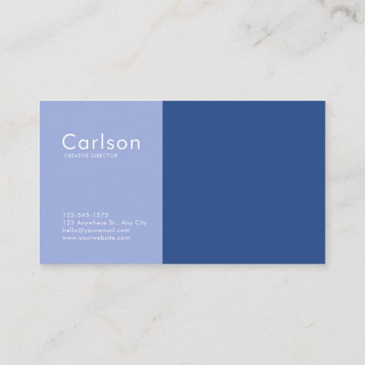 モダン幾何学的ロ企業のゴ 名刺 (裏面)