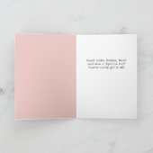 モダン幾何学研究科写真卒業 カード (内部)