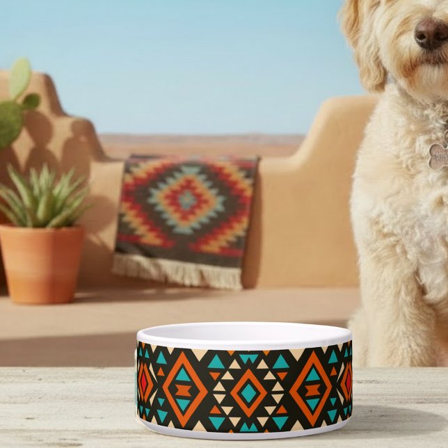 モダン幾何学 Southwestern スタイル ボウル (クリエイターアップロード済み)